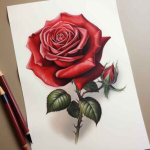 roses tattoo design ideas gradient fills floral essence for upper arm