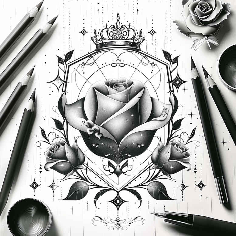 roses tattoo design ideas Realism true skin floral essence stands for resilience