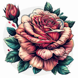 roses tattoo design ideas dreamlike floral for chest
