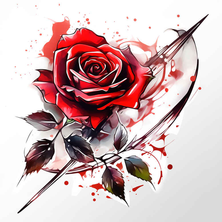 roses tattoo design ideas Realism true skin floral stands for perseverance