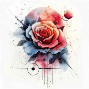 roses tattoo design ideas Surrealism unreal fragile grace for toe