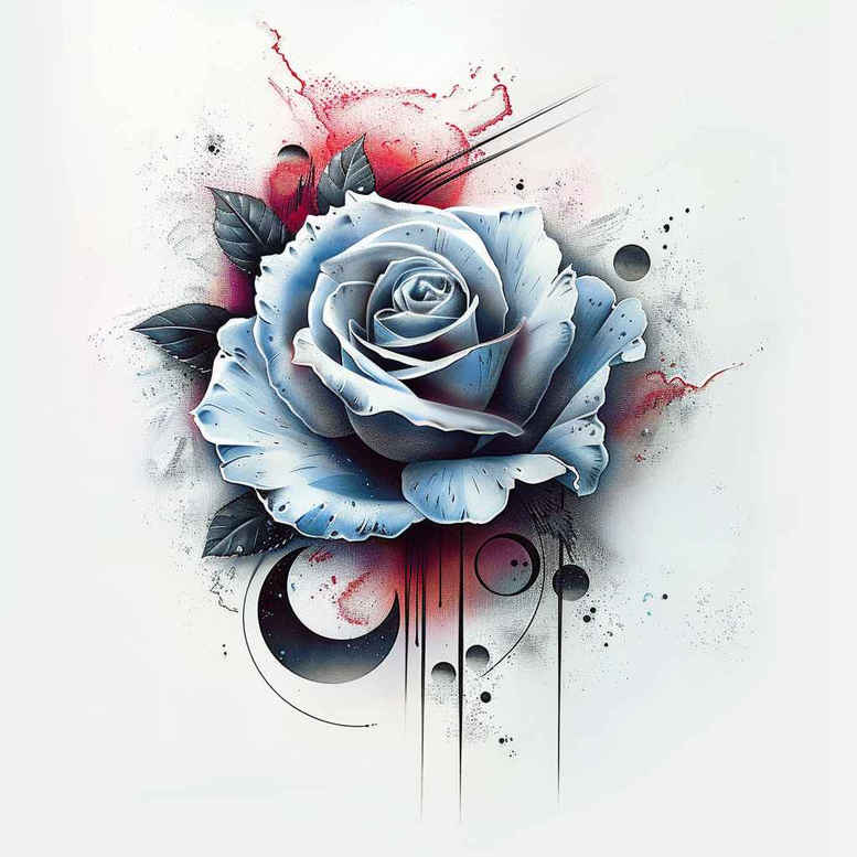 roses tattoo design ideas decorative detail fragile grace shows courage