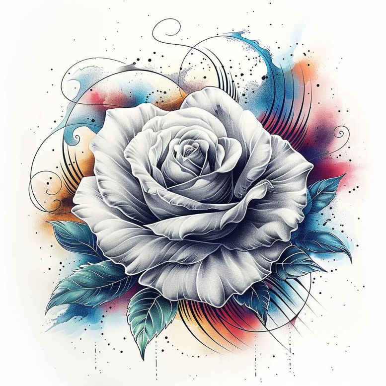 roses tattoo design ideas Realism visual truth garden spirit courage and power