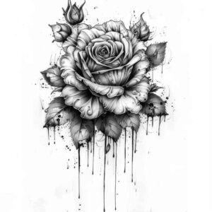 roses tattoo design ideas decorative elements garden spirit for side