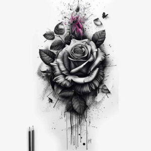 roses tattoo design ideas atmospheric garden spirit resilience and power