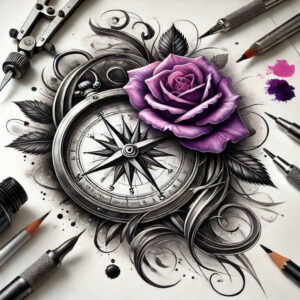 roses tattoo design ideas defined outlines garden spirit symbol of strength