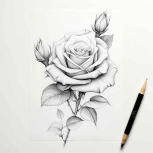 roses tattoo design ideas Realism textured skin graceful for lower arm
