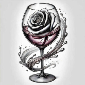 roses tattoo design ideas Surrealism shifting shapes graceful meaning strength