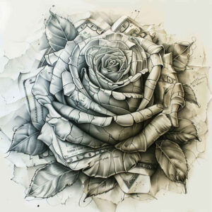 roses tattoo design ideas expressive color love symbol for calf