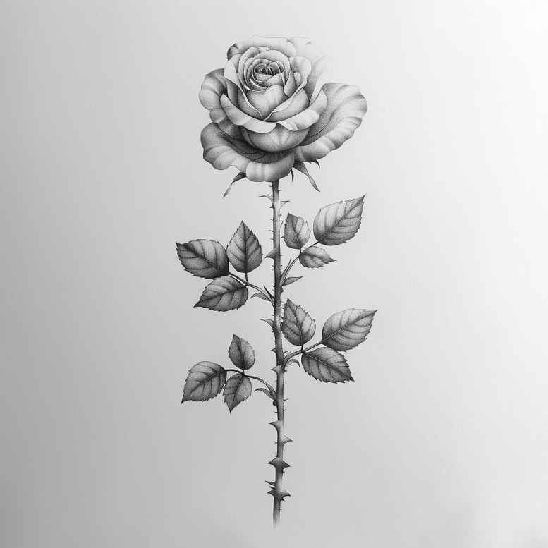 roses tattoo design ideas Surrealism translucent layers love symbol for heel
