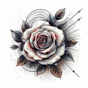 roses tattoo design ideas Realism realistic structure love symbol for side