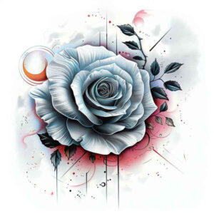 roses tattoo design ideas Surrealism morphic transformation love symbol represents perseverance