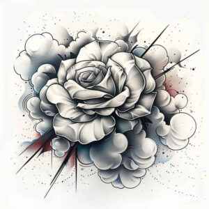 roses tattoo design ideas ultra-detailed lush flower for abdomen