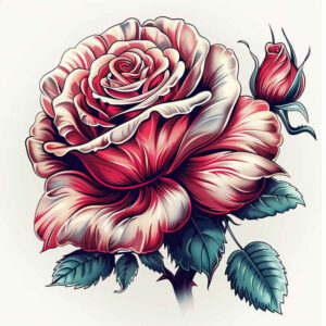 roses tattoo design ideas Realism visual truth lush flower for shoulder
