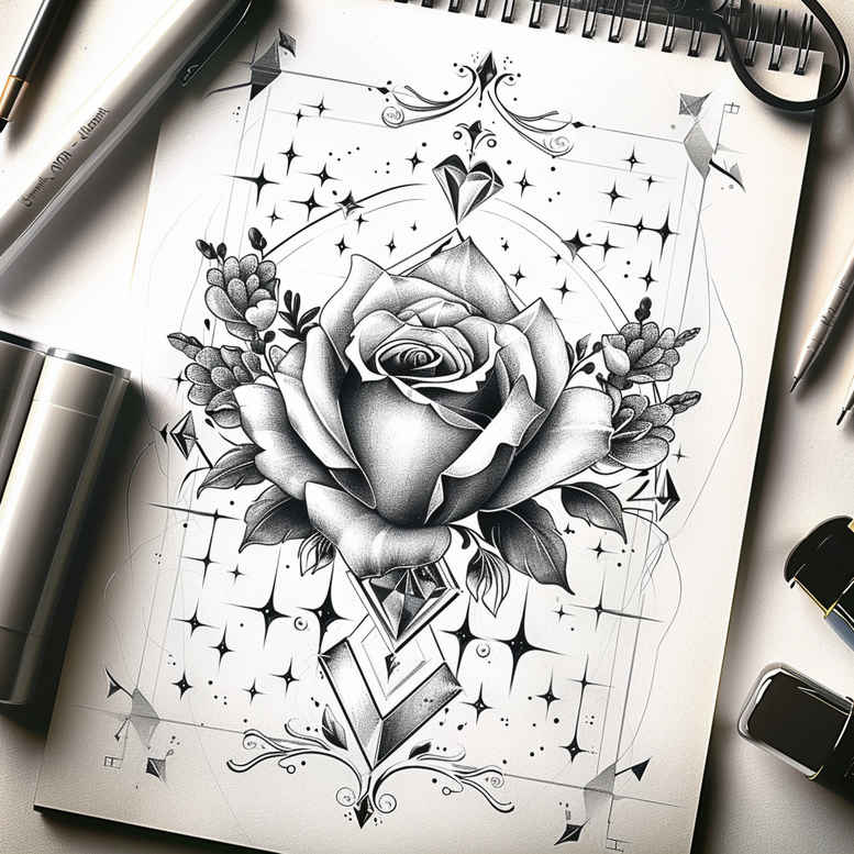 roses tattoo design ideas bold highlights natural spiral meaning courage