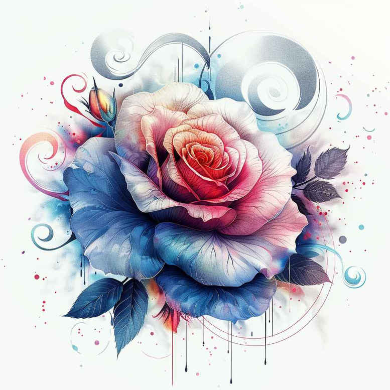 roses tattoo design ideas Neotraditional sharp edges passion stands for perseverance