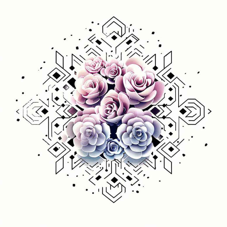 roses tattoo design ideas true rendering petals symbolising endurance