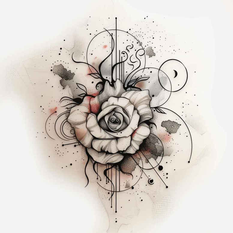 roses tattoo design ideas Realism high-resolution tattoo red bloom for shoulder
