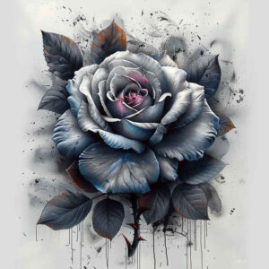 roses tattoo design ideas fine detail red bloom represents endurance