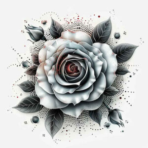 roses tattoo design ideas vivid detail red bloom symbol of determination