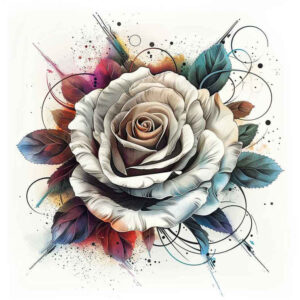 roses tattoo design ideas rich blacks romantic for temple