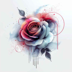 roses tattoo design ideas clean fill romantic linework represents courage