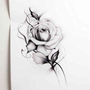roses tattoo design ideas Surrealism imaginative romantic stands for perseverance