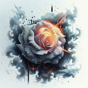 roses tattoo design ideas luminous sacred rose represents endurance