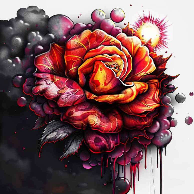 roses tattoo design ideas Realism perfect proportions scented memory symbol of resilience