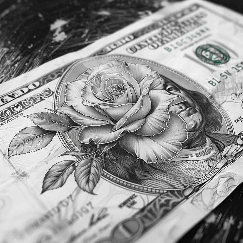 roses tattoo design ideas macro Victorian motif for nape