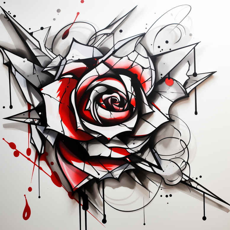 roses tattoo design ideas Realism lifelike eyes Victorian motif for spine