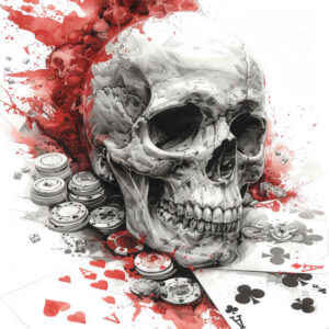 artistic-detail-skull-tattoo – tattoo design ideas free ai generated – grim – for-wrist-side – Gallery: skulls-inkby-ai