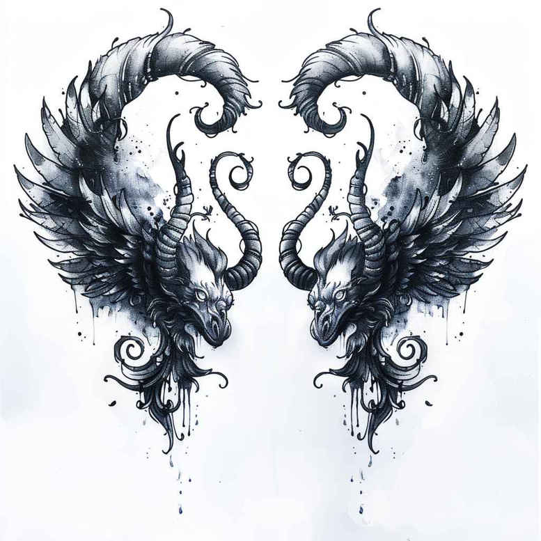 mystery-motif-skull-tattoo – tattoo design ideas free ai generated – unnatural – for-toe – Gallery: skulls-inkby-ai