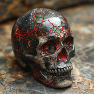 organic-line-skull-tattoo – tattoo design ideas free ai generated – madness – for-hip – Gallery: skulls-inkby-ai