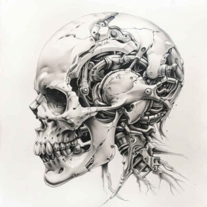 protection-symbol-skull-tattoo – tattoo design ideas free ai generated – hellish – for-wrist – Gallery: skulls-inkby-ai