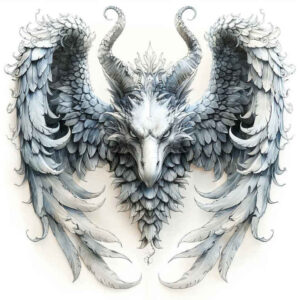 shaded-skull-tattoo – tattoo design ideas free ai generated – lurking – for-foot – Gallery: skulls-inkby-ai