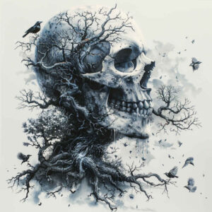 skulls tattoo design ideas razor-sharp afterlife marker meaning determination