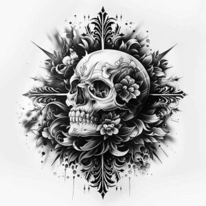 skulls tattoo design ideas Realism realistic structure anatomy meaning courage