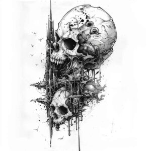 skulls tattoo design ideas soft-focus anatomy meaning determination