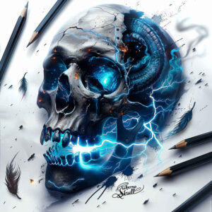 skulls tattoo design ideas Surrealism whimsical death charm meaning resilience