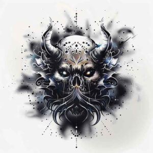 skulls tattoo design ideas Realism subtle gradients death represents perseverance
