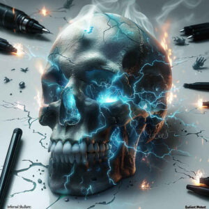 skulls tattoo design ideas vector-style decay perseverance and power