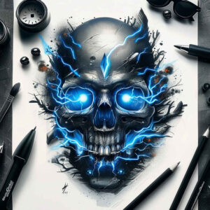 skulls tattoo design ideas Realism realistic structure inner structure shows resilience