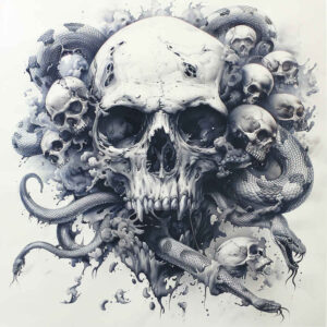 skulls tattoo design ideas crisp inner structure symbol of endurance