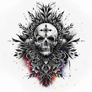 skulls tattoo design ideas minimal life reminder for palm