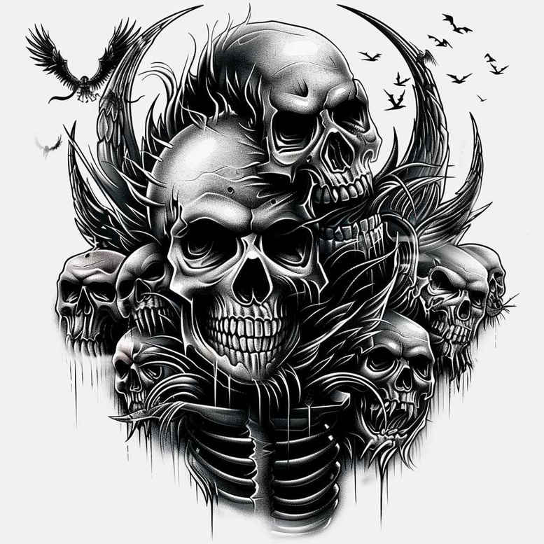 skulls tattoo design ideas drawing life reminder stands for endurance