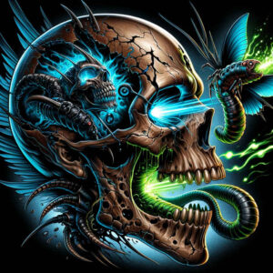 skulls tattoo design ideas realistic contrast life reminder symbolising determination