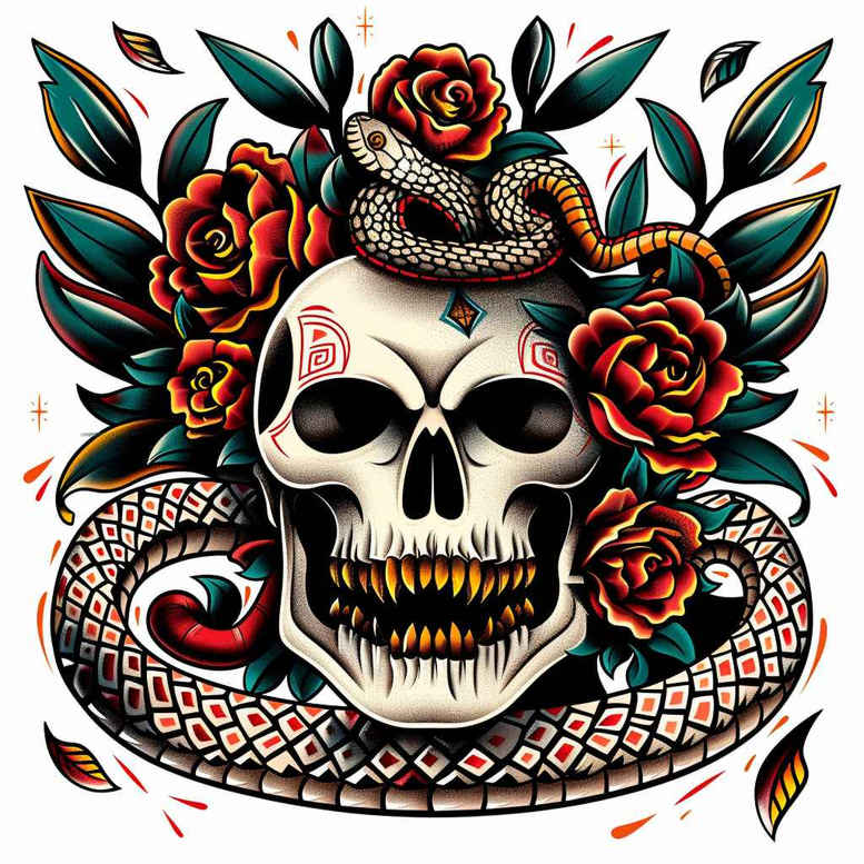 skulls tattoo design ideas intricate shading macabre embodying perseverance