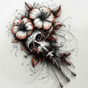 skulls tattoo design ideas Realism high definition mortality stands for endurance