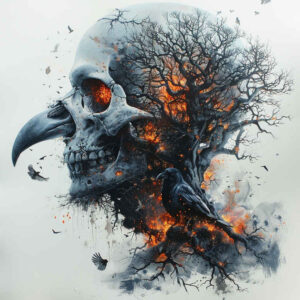 skulls tattoo design ideas artistic flair mystical death symbol of determination